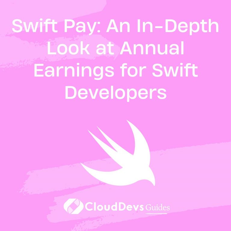 Swift Pay: An In-Depth Look at Annual Earnings for Swift Developers